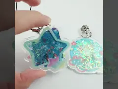 Round Metal Enamel Keychain Custom For Business Team Building