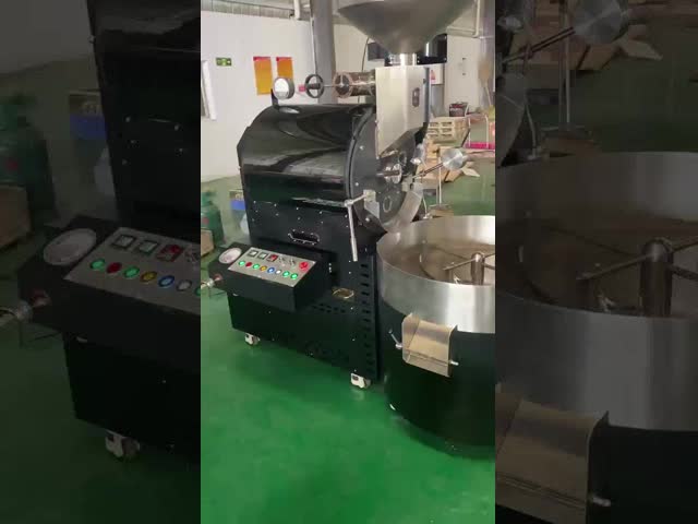 30kg 工場 コーヒー ロースター 回転 コーヒー 豆 ロースター コーヒー ロースター 排気扇