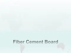 Black Fireproof Fiber Cement Panel for Asbestos Free Partition Wall Dry Process Technique