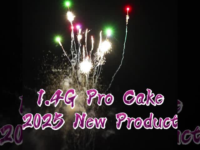 中国 172 ショット ケーキ花火 新年祝い  pirotechnics 1.4G Pro Cake 特殊効果の花火