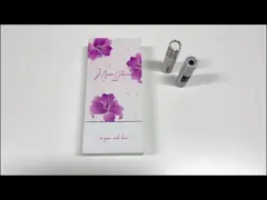 Colorful Lipstick Three Pack Drawer Paper Box Cosmetic Gift Box With Mirror Inside