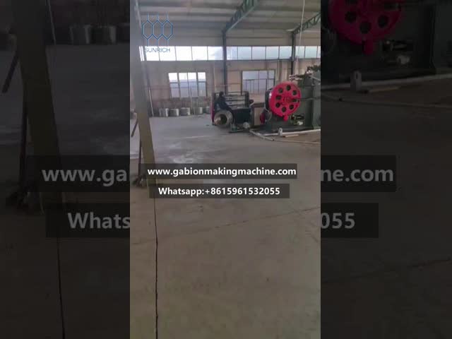 Ligne de production automatique de gabions pour la stabilisation des pentes vidéo