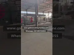 Ligne de production automatique de gabions pour la stabilisation des pentes video