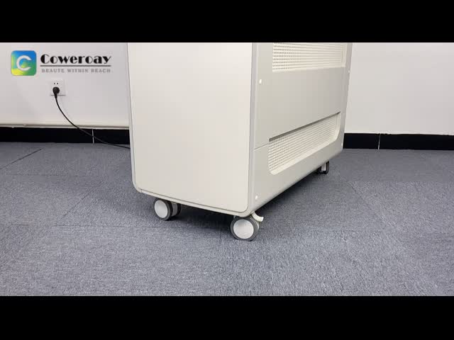 Пикосекунда 1064 755nm Удаление прыщей Машина для татуировки Углеродный пилинг Лазерная машина видео