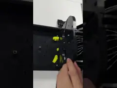 YINGDA Factory 16 Core IP66 водонепроницаемая оптическая волокна разделительная коробка Черный для FTTH Nap Caja Терминал Серый столб Монтаж наружной video