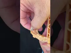 Dental PFM Maryland Bridge High Esthetics FDA Certified With Vita Porcelian China Dental Lab