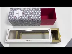 Chocolate Candy Macaron Drawer Box with Gift Type of Shipping Express Certificate Sedex