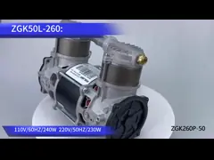 Soundless 50L/Min 1.4 Bar Oil Less Piston Vacuum Pump