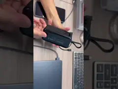 New 65W Ultra Compact Mini Power Bank with built in cables