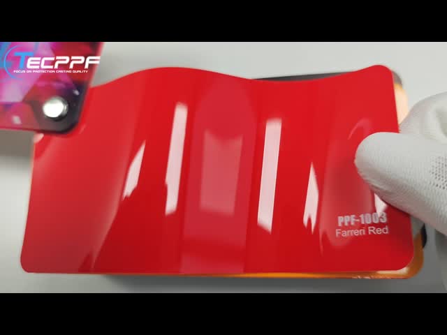 PPF-1003 Farreri Red Colour, 8mil Colour Change Paint Protection Film