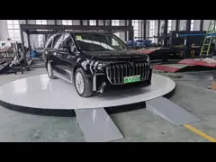 AA4C 3T 5M diameter Rotating Car Turntable Auto Show Turntable Car Rotating Platform With Ramp Low Profile 185mm