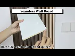 Living Room Waterproof And Fireproof PVC Bamboo Charcoal Wall Panel With Eco-Friendly Material