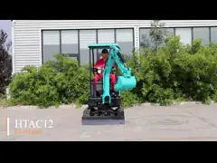 Earthwork Small Hydraulic Excavator Powered By KOOP 192F Engine