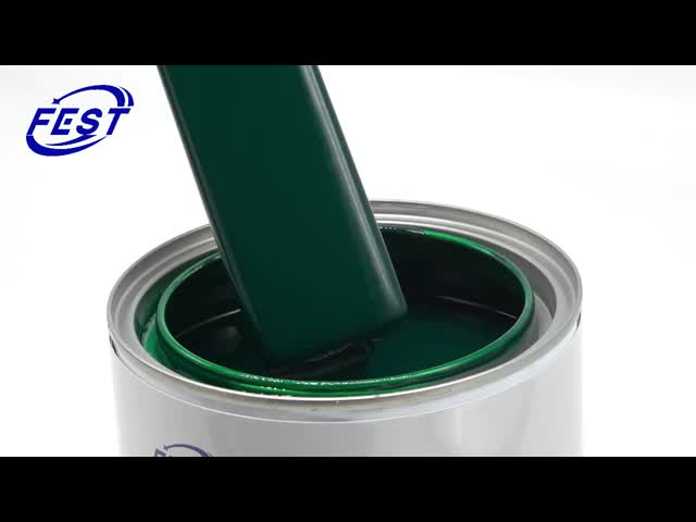 Высокое качество 1K Basecoat Цвета Краска Зеленый Автомашина Краска Конечная краска Автомобиль