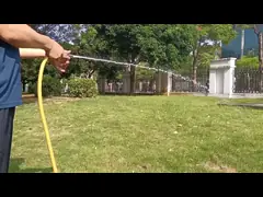 Metal Brass Adjustable Spray Nozzle Chrome Plated Adjustable Nozzle for High-Pressure Watering Fine Mist to Hard Jet