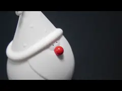 Custom Logo OEM Christmas Snowman LED Night Light Lamp with 30000 Hours Lifespan