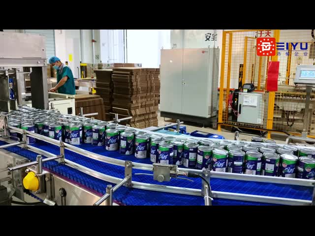12kwの水平波紋箱のための自動紙箱包装器