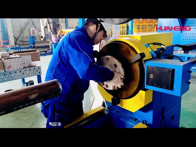 組み立てと溶接 統合パイプ生産機械 オーダーメイド