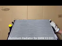 17113415693 Автозапчасти Система охлаждения автомобиля Мотор охладитель охладителя для BMW X3 E83 03-11 video