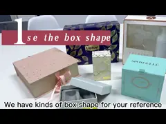 Wholesale Custom Printing Rigid Cardboard Paper Box Cosmetic Paper Box False Eyelash Packing Box