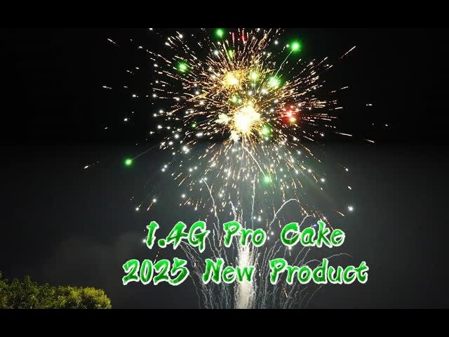 Chinese High Quality Fireworks Pyrotechnics Liuyang 100 Shots Consumer Cake Fireworks 1.4G Pro Fire Crackers Cake Firework