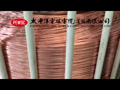 Copper Round Enameled Winding Wire Overcoat Polyamide Imide HAI 0.20mm-2.00mm Single