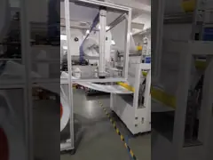 Machine Capable Of Customizing Primary Trapezoidal Bags Of Various Sizes