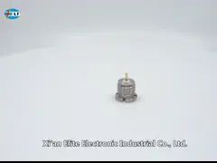 Bulkhead Microminiature Push on Coaxial Connectors SMP Male Stainless Steel