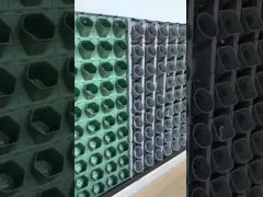 Green living wall planter
