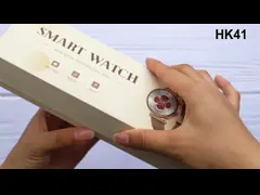 HK41 Women's Sport Smart watch 1.32inch AMOLED BT Connectivity Fitness Bracelet