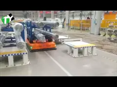 1T-10T Veículo guiado automático AGV Carga pesada de alta precisão video