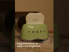 25000 Hours Lifespan Cross Border Creative Toaster Night Light for Bedroom Decor Lamp