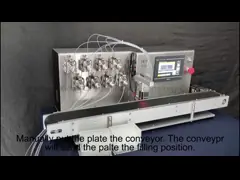 Полностью электрическая настольная диагностическая линия тип машины завалки реагента для плиты 96 глубоких скважин video