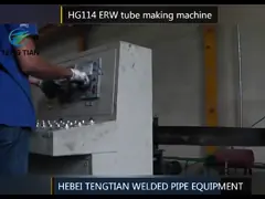 High Frequency Welded Pipe Mill HG114 High Frequency Welded Pipe Forming Carbon Steel Tube Mill