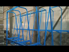 6 Foot Farm Cattle Crush Fence Cattle Handling Metal Animal Livestock Fence Panels