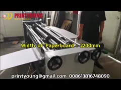 LY-2200 Modèle manuel de scie à lame mince ondulée et machine à découper