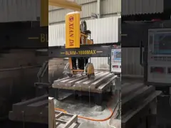 3 Axis CNC Dual Beam Bridge Type Linear Cutting And Milling Machine