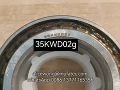 35KWD02g 35KWD02 automobile wheel hub bearings double row roller bearings 35*60*32mm
