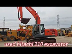 Japan Imported 21 TON Hitachi ZX210LC Crawler Excavator For Construction Projects
