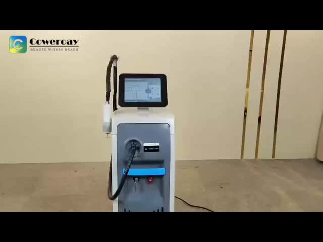 Supplier Dual Wavelength Laser Hair Removal Machine For Remove Tattoos And Pigment video