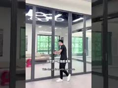 65 Series Anti-Pinch Folding Door For Private Residences , Villas , Commercial Areas , Offices