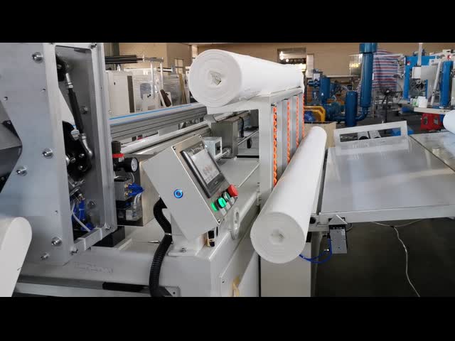 自動マキシ トイレットペーパーロール 大型タスチュエロール 生産ライン 小規模企業向け