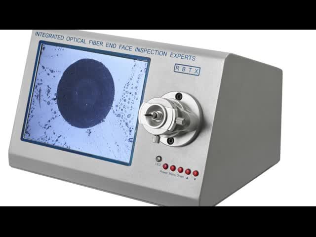 400x High Definition Fiber Tip Microscope Patch Cord Polishing End Face Inspection