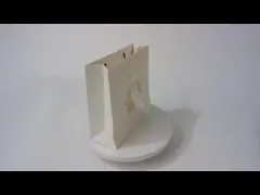 Покрашенный подарок напечатанный таможней повторно использованный бумажный кладет в мешки с поставщиком ручек ленты сатинировки video