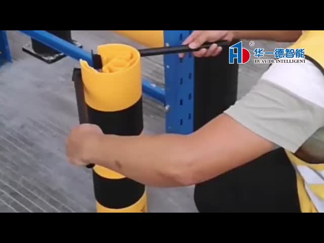 A42: Protecteur de rack pour les coins verticaux Protecteur de colonne de garde pour les postes