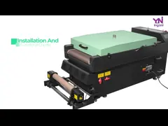 60cm DTF powder drying machine extended baking tunnel No oil return