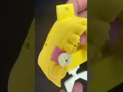 Screw Retained Dental Implant Crown Dental PFM Crown With 3D Print Model