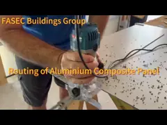 Heat Resistance Customizable Aluminium Cladding Panel For Building Exteriors