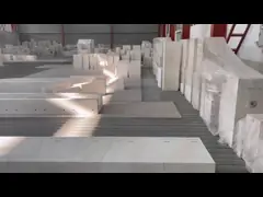 ISO9001 Certified Customized Fused Cast Anchor Azs Bricks for Glass Melting Furnace