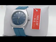 China Factory Outlet Bright Color Sporty Silicone Strap Watch With Buckle Clasp 30M Water Resistance